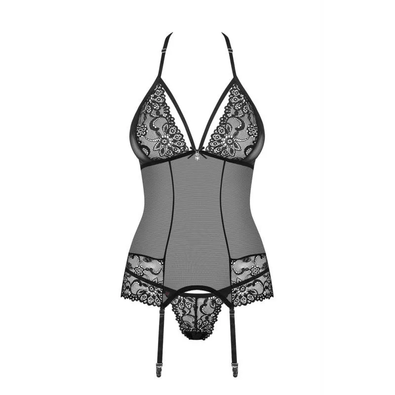 CORSET Noir L/XL