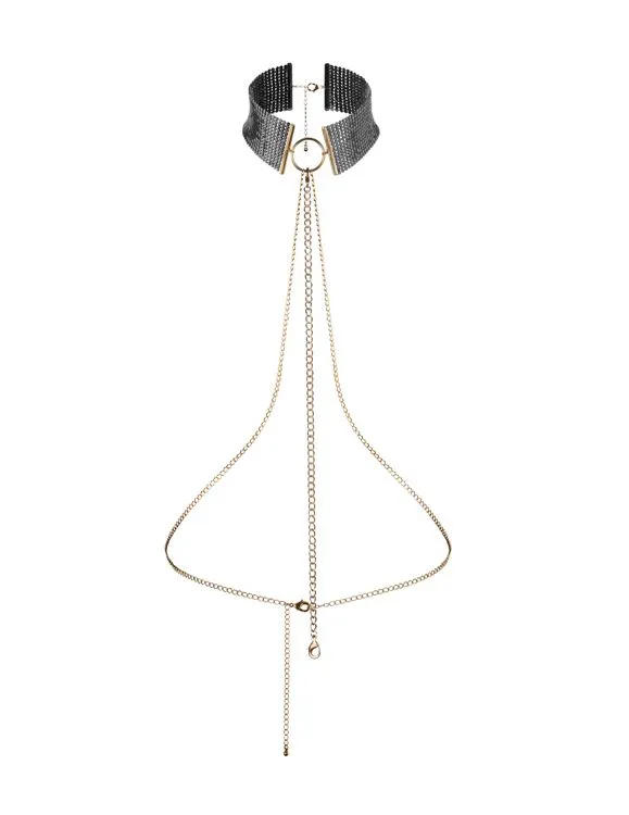 COLLIER DÉSIR MÉTALLIQUE noir