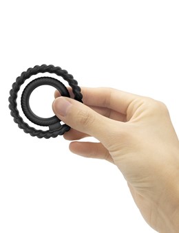 DOUBLE RING Cock & Ball Ring 2