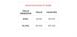 TEDDY RESILLE Rouge S/M/L 5