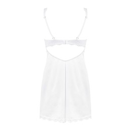 AMOR Blanco Nuisette et string XXL/3XXL 2