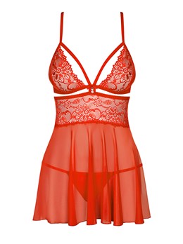 BABYDOLL Rouge XXL